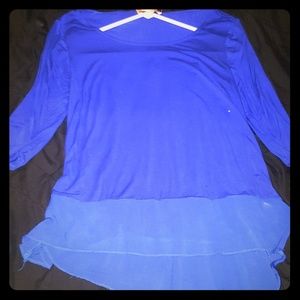 Blue tunic
